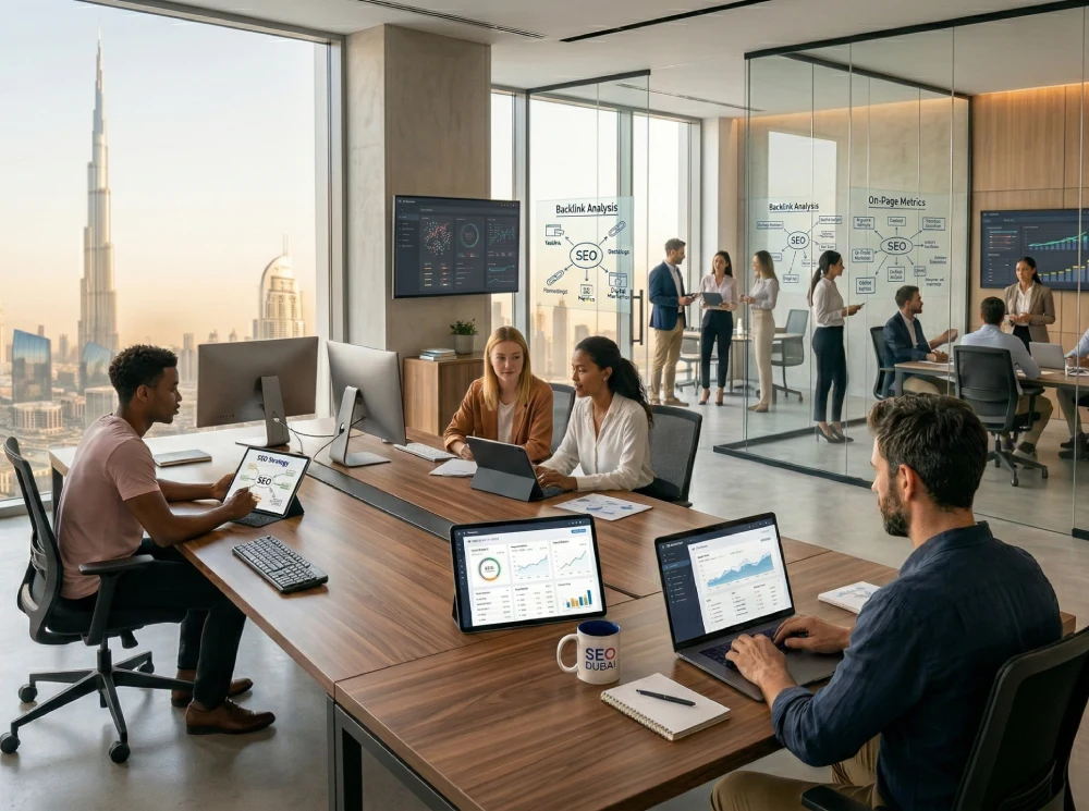 SEO and website performance optimization by Dubai Digital Pro