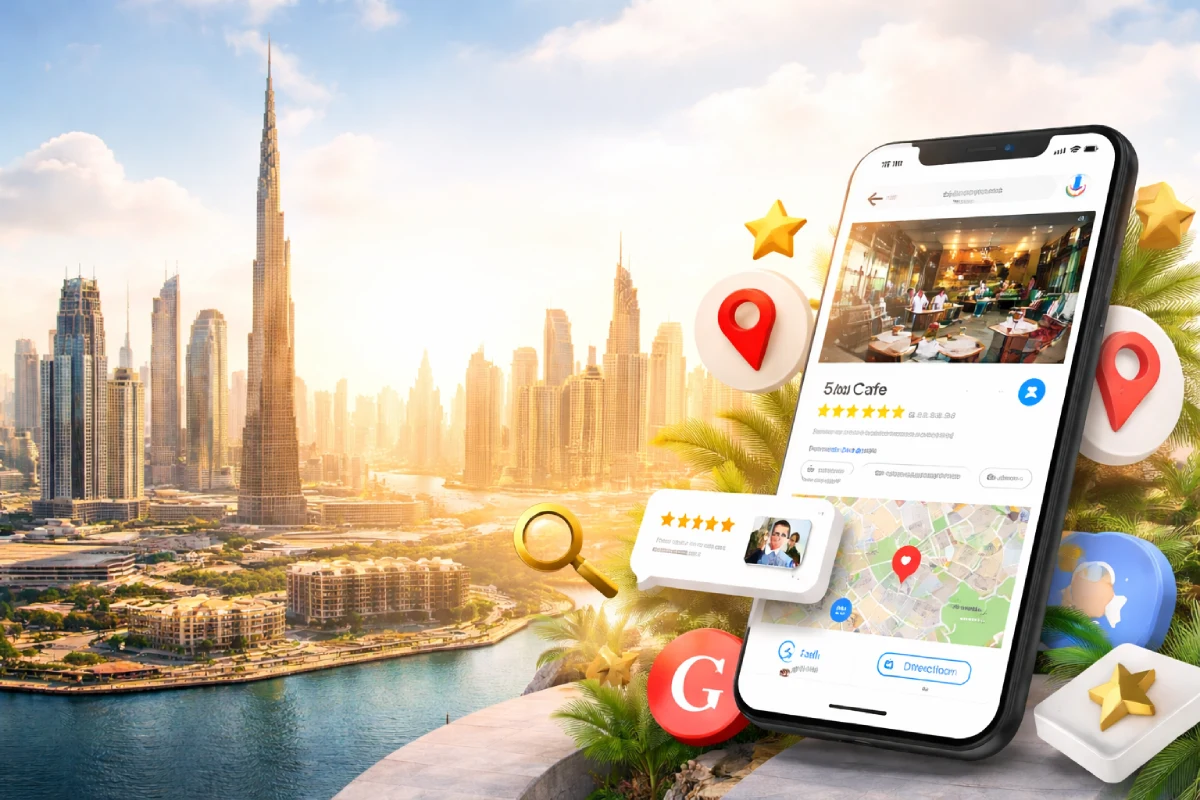 Google Business optimization in Dubai by Dubai Digital Pro